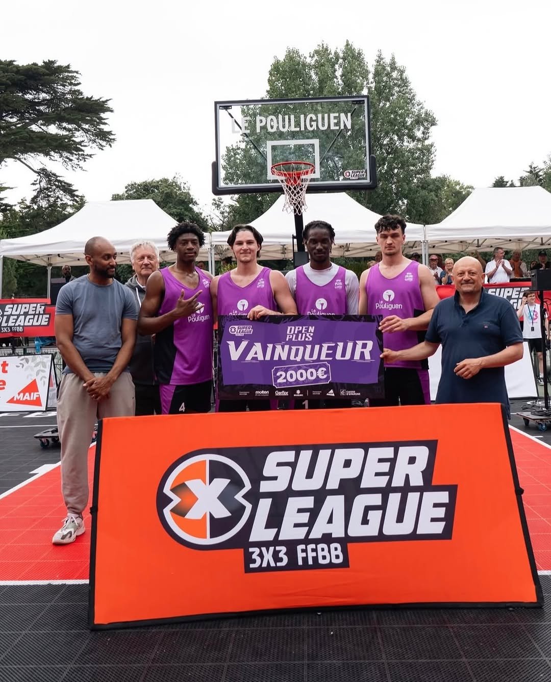 Victoire Superleague Open 3x3 FFBB Le Pouliguen