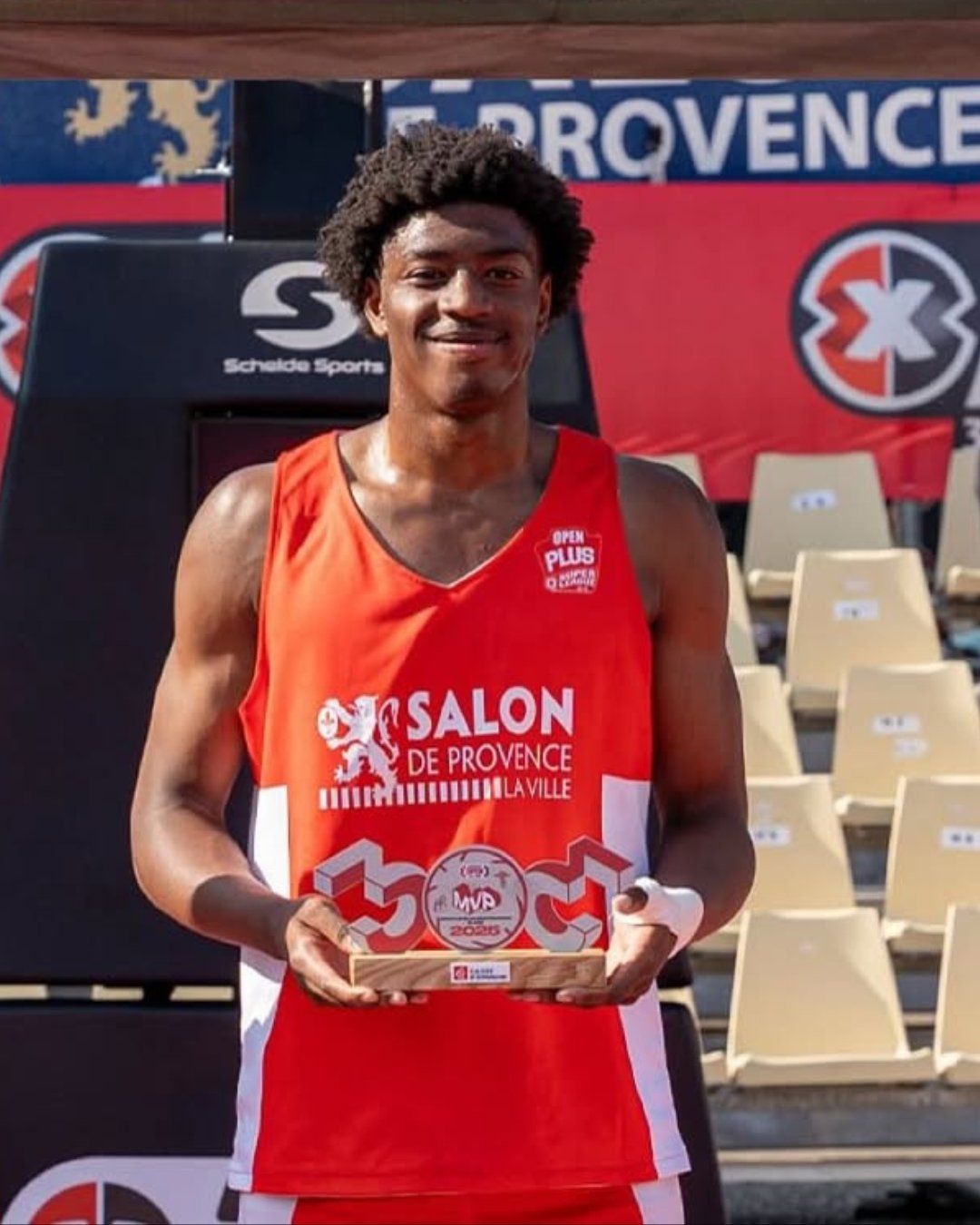 Harouna Coulibaly MVP Superleague Open 3x3 FFBB Salon-De-Provence