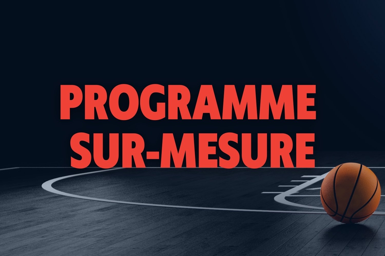 Programme Individuel Sur-Mesure Basketball Swish Basket